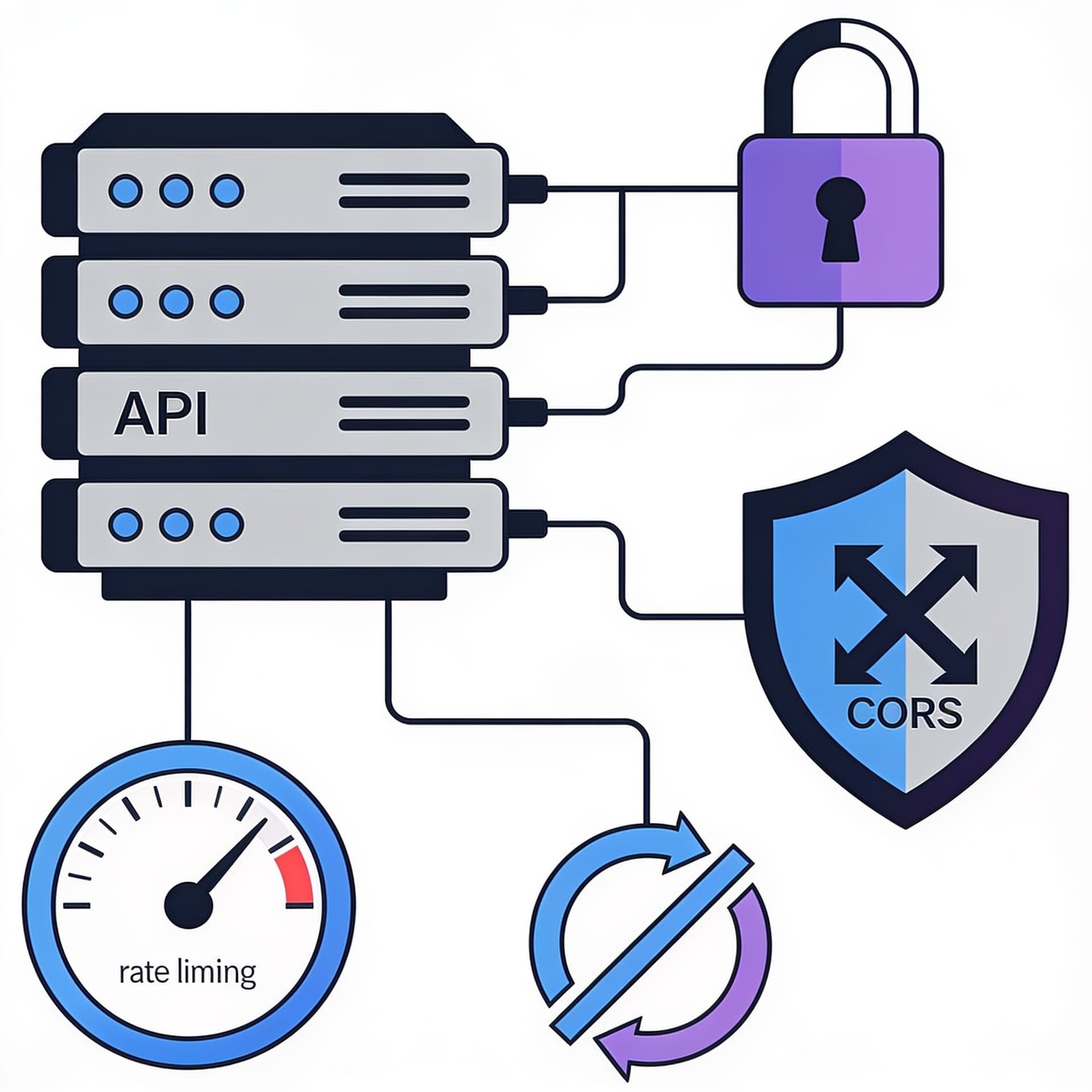 Базовая безопасность для API: авторизация, CORS, rate limiting и защита от повторов
