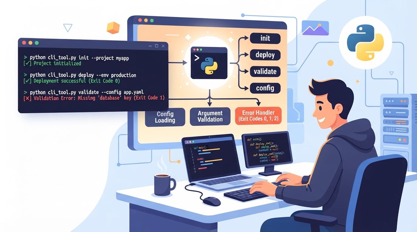 Пишем CLI для разработчика на Python: команды, конфиги и корректные exit codes по стандарту проекта