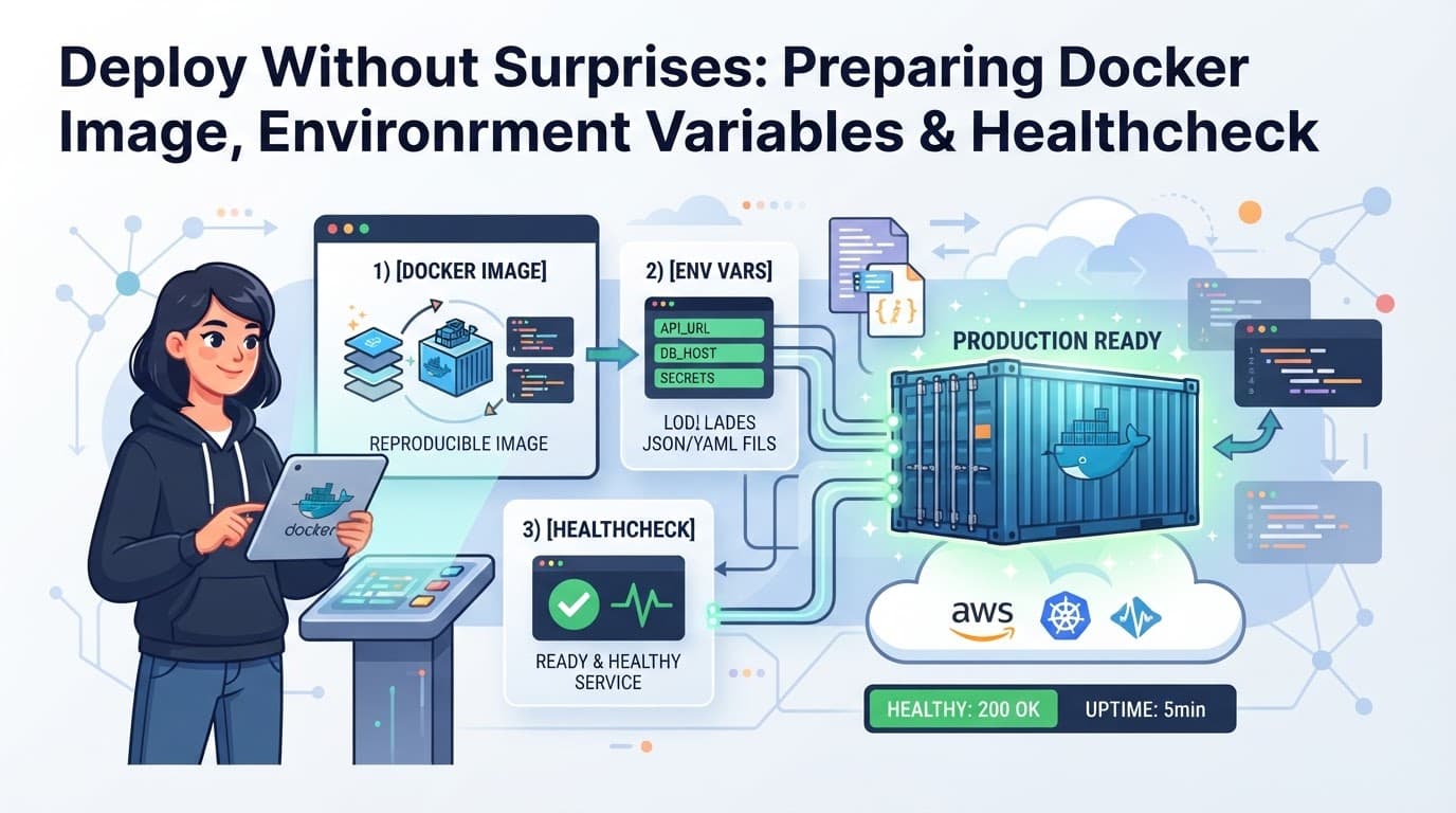 Деплой без сюрпризов: как подготовить Docker-образ, переменные окружения и healthcheck