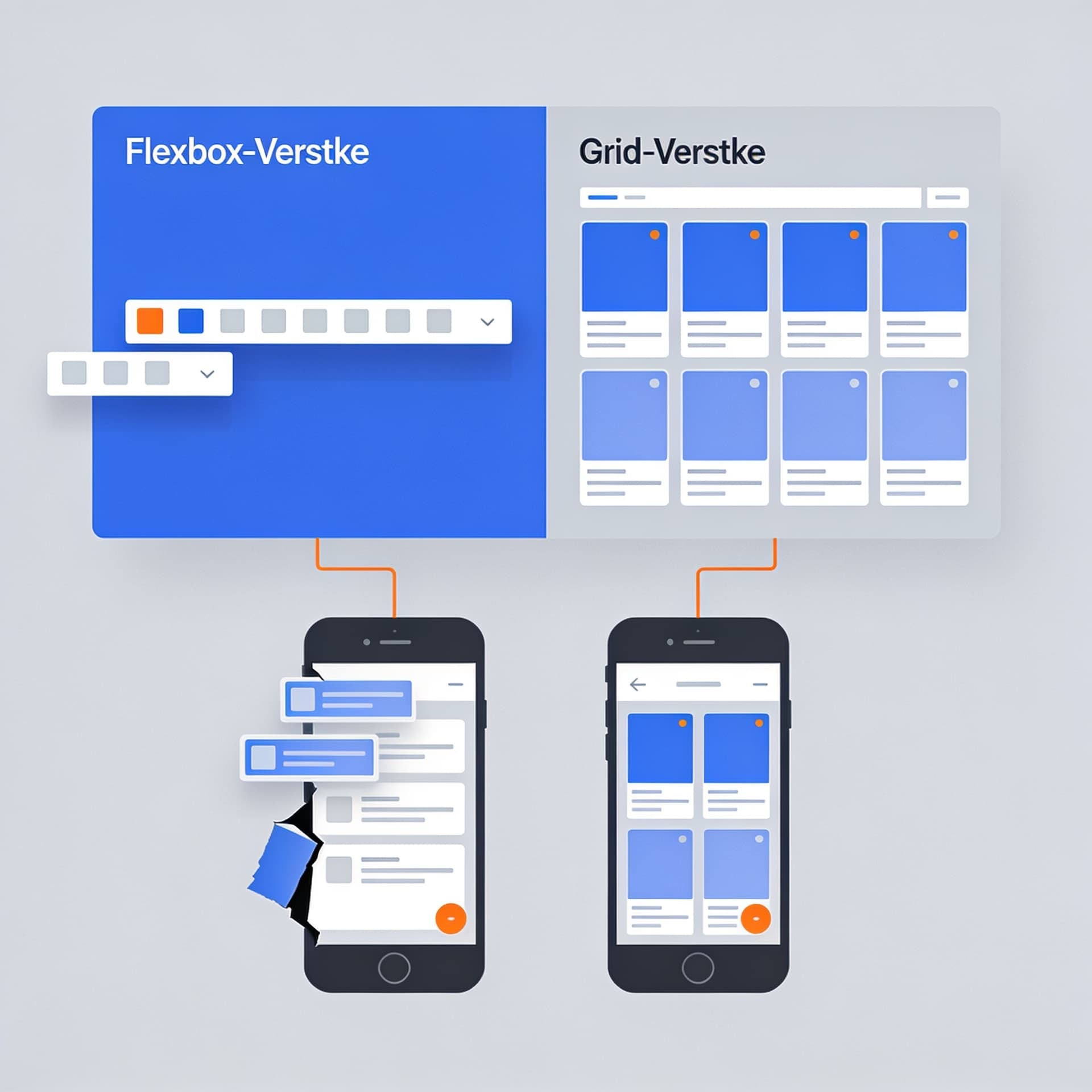 Flexbox vs Grid: когда использовать каждый инструмент вёрстки