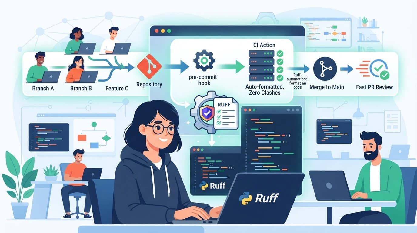 Ruff и форматирование: как добиться “нулевых” стычек в команде и ускорить PR