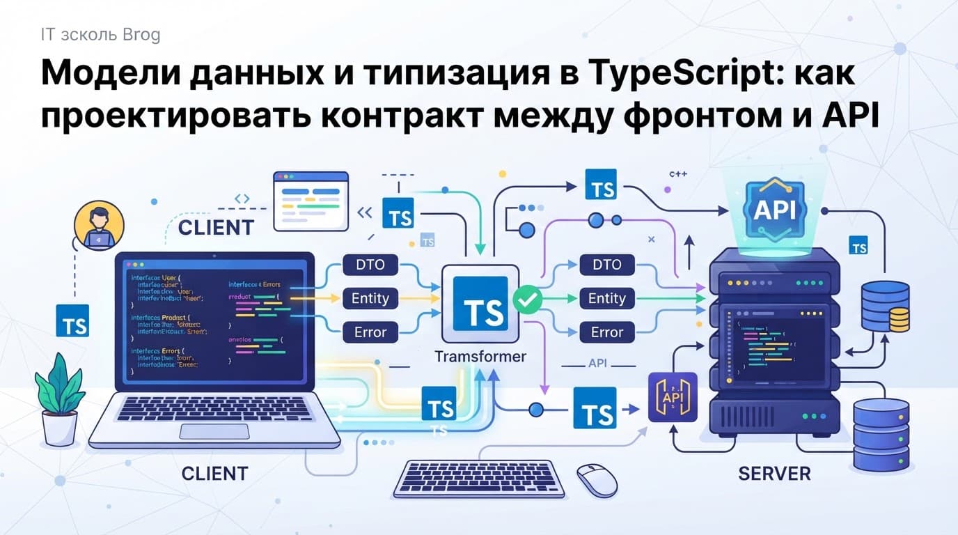Модели данных и типизация в TypeScript: как проектировать контракт между фронтом и API
